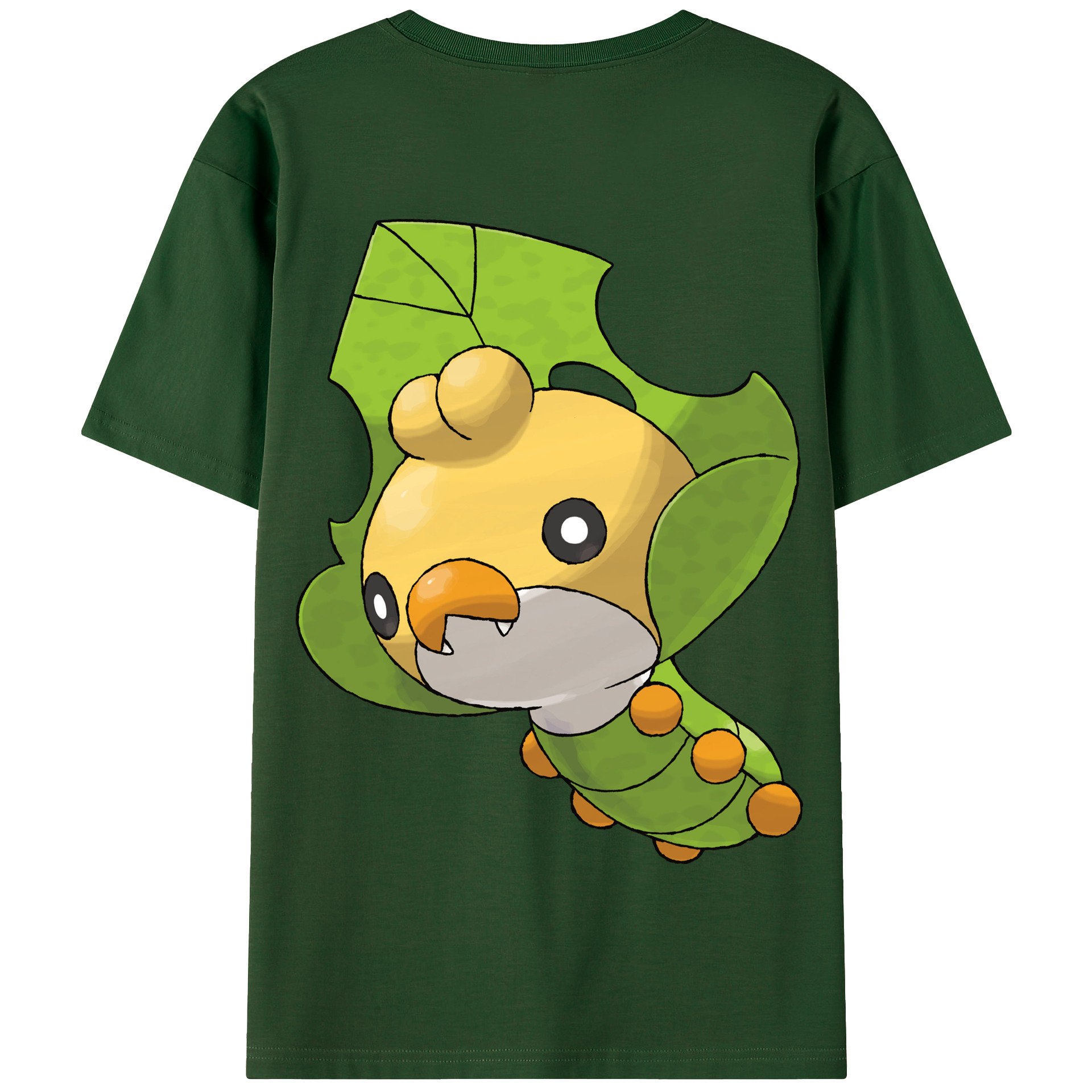 （画像用） ポケットモンスター Pokémon 綿100％半袖Tシャツ（背面プリント）